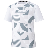 Mizuno | เสื้อยืดแขนสั้นสำหรับผู้ชาย แห้งเร็วและระบายอากาศได้ดี