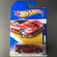 MERAH HOT WHEELS FERRARI 599XX RED