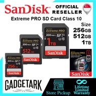 [SG] SanDisk Extreme PRO SD Card Class 10 1TB | 512GB | 256GB | 128GB | 64 GB | 32GB up to 170MB/s Memory Card