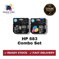 Original HP 683 Black | Tri-Colour Ink Cartridge *READY STOCK* Office use