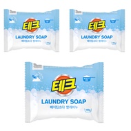 Tech Baking Soda Laundry Soap, 180g × 3 Bars