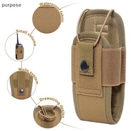 [purpose] Outdoor Tactical Walkie Talkie Molle Bag Camping Tactics Package Pouch Magazine Pouches Pocket Hung Bag Military Accessary [SG]