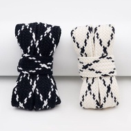 #棉花糖麦穗鞋带男女款乞丐鞋帆布鞋扁平宽彩色黑白色辫子绳棉鞋绳,, Marshmallow Wheat Ear Shoelaces Men Women Style Beggar Shoes Canva