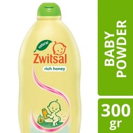 TERBARU Zwitsal Natural Baby Powder Rich Honey 300g Bedak Tabur Bayi