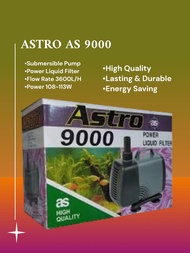ASTRO AS9000 Submersible Pump (Flow 3600L/H)(108-113Watt)