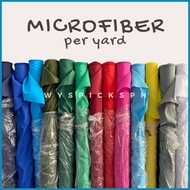 Microfiber Fabric (Water Repellent) [Sold Per Yard] Bag Tela Textile
