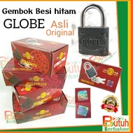 GEMBOK GLOBE ASLI GEMBOK PINTU GLOBE HITAM GEMBOK BESI GEMBOK PAGAR