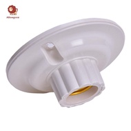 abongsea E27 LED Light Bulb Holder Round Soet E27 Base Lamp Soet Screw Base