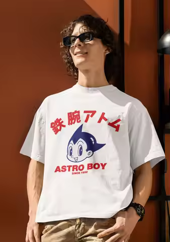 Astro Boy T Shirt Vintage Anime Japanese Clothing Birthday