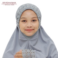 Siti Khadijah Telekung Signature Kesuma Youth in Pewter Blue