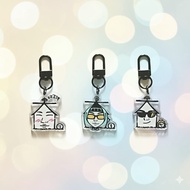 Daesung G-Dragon Taeyang Bigbang Zip Acrylic Keychain