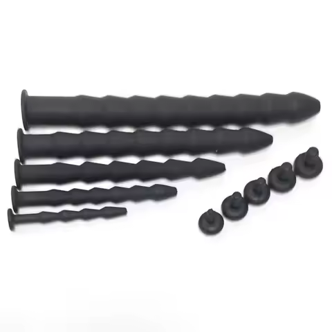 Hollow Injection Silicone Urethral Dilator Long Male Urethral Plug Adult Bedroom Toys for Men
