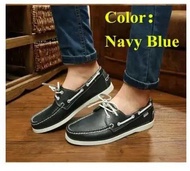 Men Boat Shoes Genuine Leather Sneakers Women Loafers Driving Fi Handmade England Flat Casual Board