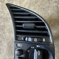 BMW E36 3 SERIES AIRCOND VENT WITH HEADLAMP SWITCH ORIGINAL USED FROM JAPAN