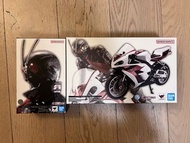 set放 The Next 1號 真骨雕 shf cyclone 旋風號 電單車 kamen rider 幪面超人 假面騎士 本鄉猛