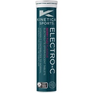 Kinetica Sports Electro-C Electrolyte Tablets – Berry Fizz Flavour | Single Pack, 15 Tablets | Effer