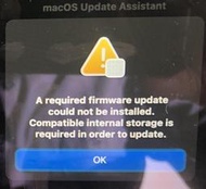 『警示』非Apple原廠PCIE SSD 無法升級韌體及系統 2013-2017 Mac機型請注意！