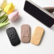 圓潤支架【圖標 壓紋皮革】手機支架 直播橫屏 櫪木皮革 熊 爪子 Nico-chan 母親節 FS29K