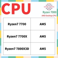 Ryzen7 7700 7700X 7800X3D AMD Ryzen 7000 Processor Desktop CPU Socket AM5 1718Pin
