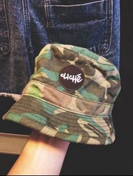 Flexfit vintage風迷彩軍帽漁夫帽