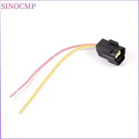 SK-6E SK200-6E SK480LC-6E SK-8 Solenoid Valve Plug Connector For Kobelco Excavator with 2 cable Car 