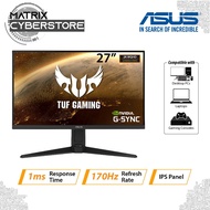 TUF Gaming VG27AQL1A Gaming Monitor –27 inch WQHD (2560x1440), IPS,170Hz (above 144Hz), ELMB SYNC, Adaptive/G-Sync, 1ms