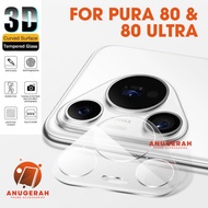 TEMPERED GLASS CAMERA HUAWEI PURA 80 PRO, 80 ULTRA CLEAR FRAME CAMERA FULL COVER CAMERA hp