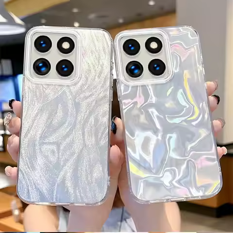 Camlet Laser Bumper Phone Case For Xiaomi POCO X6 X5 X3 X7 M6 M4 M3 M2 F6 F5 F3 Pro NFC GT C61 4G 5G