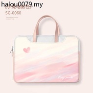 · Ins Style Computer Bag Girls Handbag Suitable for Apple macbook15.6 Lenovo air 46.6cm Simple Notebook 13 Protective Case 15 Huawei 13inch pro16 Dell HP Liner Bag