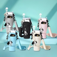 Tyeso Tumbler Carrier Pouch Bag With Mobile Wallet Pocket And Shoulder Strap For 900-1200ml Sarung B