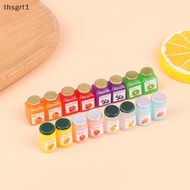 [TG1] 8pcs 1:12 Miniatures Dollhouse Jams Furniture Kitchen Doll House DIY Food Accessories [TH]