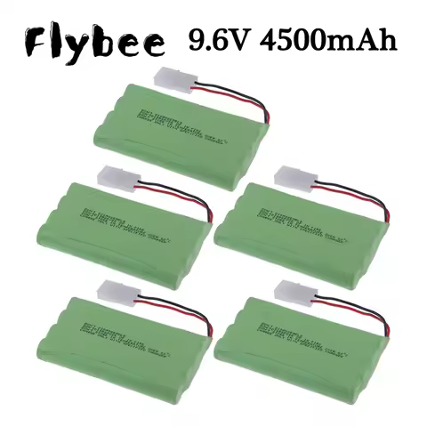 9.6v 4500mah AA Nimh Battery With Kep-2p/Tamiya Connector For Rc toys RC Cars Tanks Robots Gun Boats