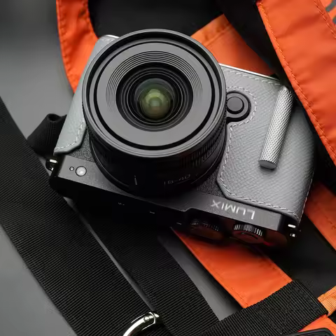 Mr.Stone for LUMIX S9 Camera case Protective Case Camera Bodysuit S9 Camera Handmade Genuine Leather