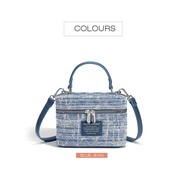 David Jones Paris Women's Canvas Crossbody Bag Handbag