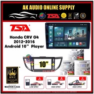 1K Screen 2+32GB 4G 8-CORE🆕TSA Honda CRV G4 2012 - 2016 Android 10'' inch DSP/QLED/CARPLAY Car Playe