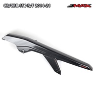 บังโซ่ CBR650R CB650R CBR650F CB650F 2013-24 JMAX ตรงรุ่น ลายฟิล์มคาร์บอน 6D