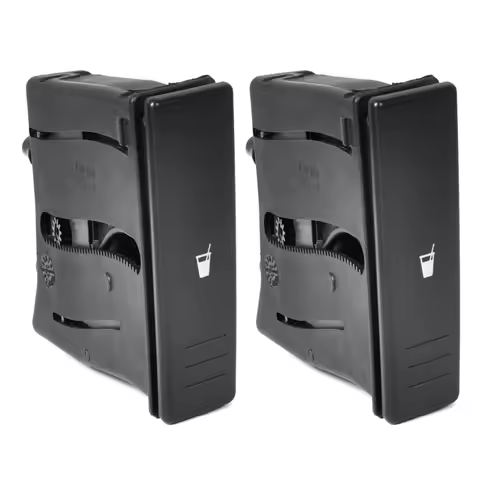 2X Car Center Console Cup Holder Card Slot For-Polo 9N 2002 2003 2004 2005 2006 2007 2008 2009 2010