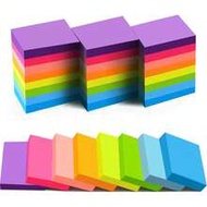 (8pads/24 Pads) Sticky Notes 1.5x2 In, 8 Colors Post Self Sticky Notes Pad Its, Bright Post Stickies
