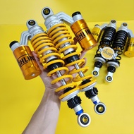 (2สี) โช๊คหลัง OHLINS WAVE / DREAM ทุกรุ่น โช๊คหลังโอลิน เวฟ100 เวฟ110i เวฟ125 ดรีม สูง 320mm ปรับแข