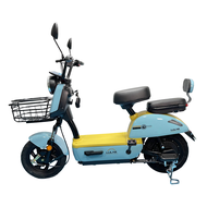 LULAE V22 รถไฟฟ้า ผู้ใหญ่ จักรยานไฟฟ้า Electric bike มีกระจกมองหลัง ไฟหน้า ไฟเลี้ยว 500W Grey