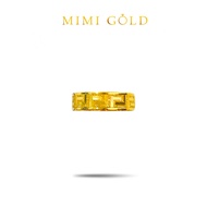 Cincin Belah Rotan Pasir Emas 916 Original