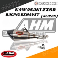 KAWASAKI ZX6R AHM RACING EXHAUST Z1R SLIP ON AHM RACING EKZOS Z1R SLIP ON KAWASAKI ZX6R #READY STOCK