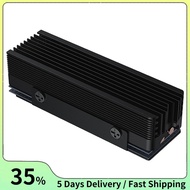 SSD Radiator M.2 2280 SSD Radiator for M.2 NVMe 2280 SSD 2 Heat Pipes M.2 SSD Radiator Black