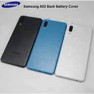 For Samsung Galaxy A02 Back Battery Cover Door Rear Housing Case Replacement With Camera Lens For Sa