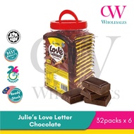 love letters julies julie biscuit Chocolate Cream 18g x 32pkts
