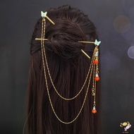 Retro Double Strand Hairpin Hair Accessories Style Retro Hair Accessories for Hanfu Hair Ornaments
