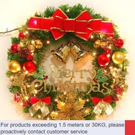 DD🥏Christmas Wreath40cm50/60/80Christmas Decorations Creative Door Hanging Christmas Tree Ring Ornaments Gift Arrangemen