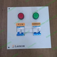Panel interlock LARKIN 2p 63A Panel PLN dan GENSET LARKIN
