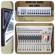 Monitor Audio MA-1201S - Analog Audio Mixer 12 Channel Ch 12Ch