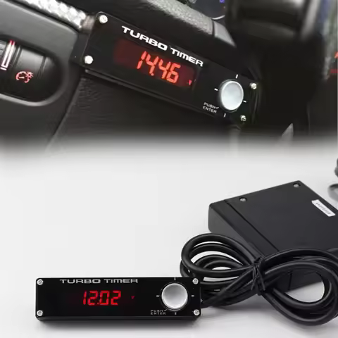 Universal Electronic Car Auto LED Digital Display Turbo Timer Delay Controller Car Accessories with 